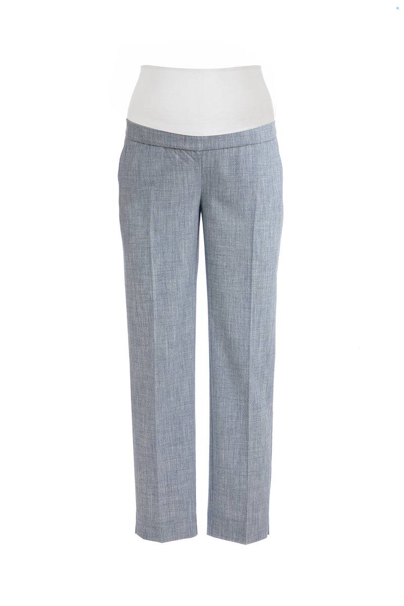 Pietro Brunelli KATE | Pantalone Premaman da Ufficio Azzurro Novità