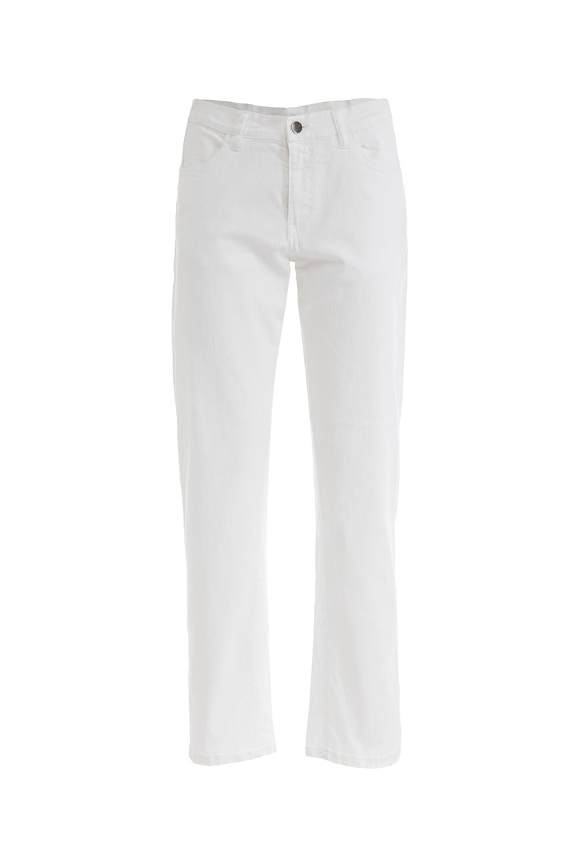Pietro Brunelli BOYFRIEND FIT | Jeans Premaman bianchi Economico
