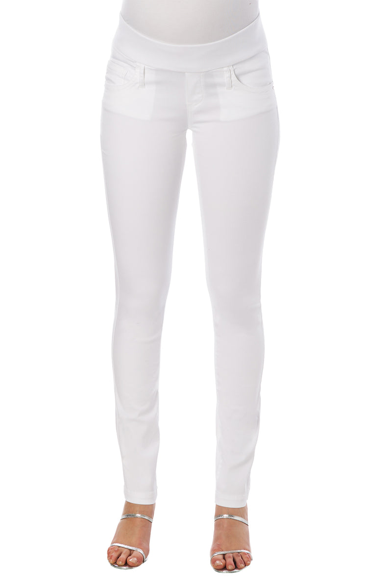 Pietro Brunelli MODERN STRAIGHT | Jeans Premaman Bianco in Cotone Nuovo