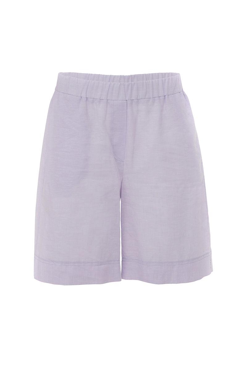 Pietro Brunelli JANE SHORTS | Pantaloncini Premaman in Lino Qualità