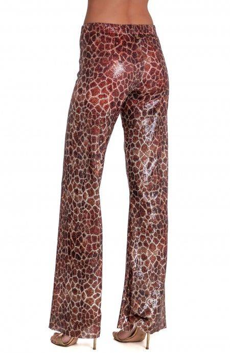 Pin Up Stars PANTALONE STAMPA PAILLETTES GIRAFFA Fino al 60% di sconto