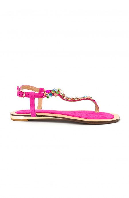 Pin Up Stars Infradito Pietre Multicolor Nuova
