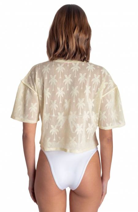 Pin Up Stars TOP RICAMO PALME Shopping Online