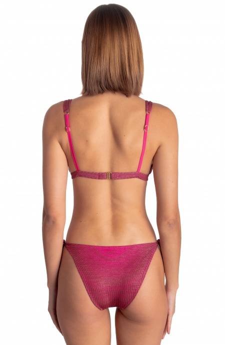 Pin Up Stars BIKINI BRASSIERE LUREX CON ACCESSORIO STAMPA TIGER SUN In Vendita