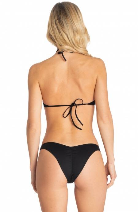 Pin Up Stars BIKINI BRASSIERE RAGGIO CON PERLE TINTA UNITA Italy