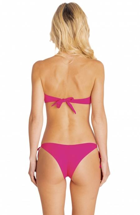 Pin Up Stars BIKINI FASCIA IMBOTTITA CON PERLE TINTA UNITA Italia