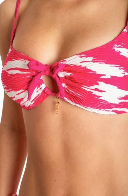 Pin Up Stars BIKINI BRASSIERE CON CIONDOLO STAMPA NUVOLA 2025