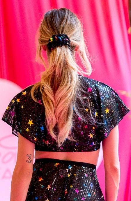 Pin Up Stars Crop Top Incrociato Stella Capricciosa Moda