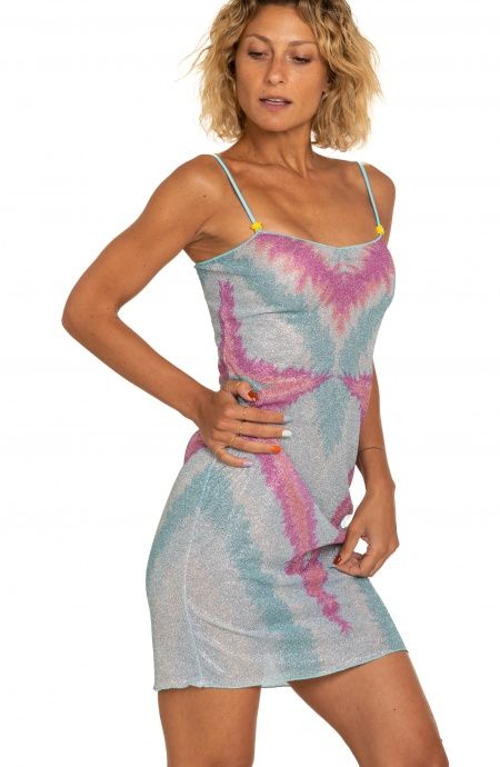 Pin Up Stars Tubino Lurex Stampa Stella Sfumata Promozione