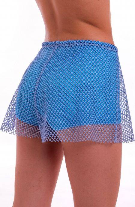 Pin Up Stars Short Rete Lurex Con Culotte Ricamo Fiori Paillettes Offerte esclusive