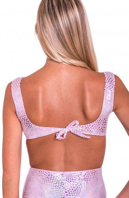 Pin Up Stars Top Bikini Balconcino Con Ferretto Pitone Sconto