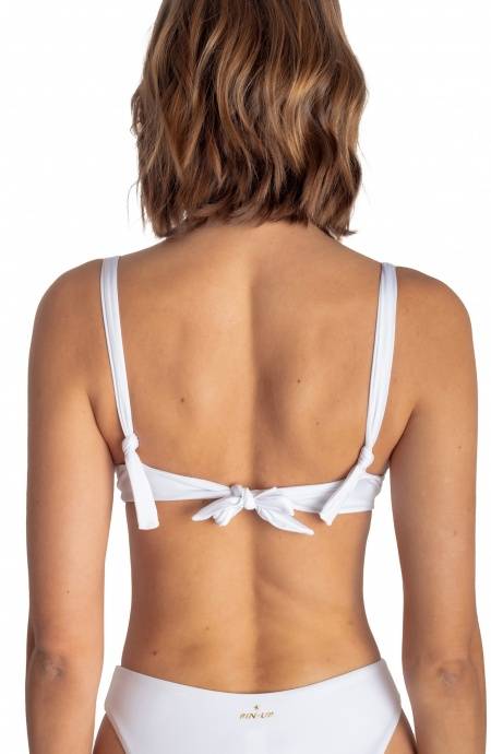 Pin Up Stars TOP BIKINI BALCONCINO CON FERRETTO TINTA UNITA 2025