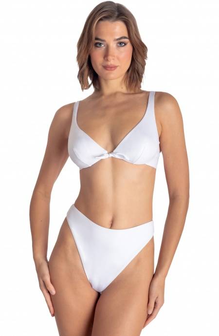 Pin Up Stars TOP BIKINI BALCONCINO CON FERRETTO TINTA UNITA 2025