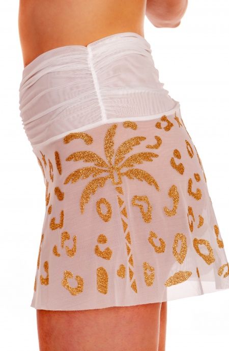 Pin Up Stars Short Maculato Lurex e Tulle Soddisfazione Garantita