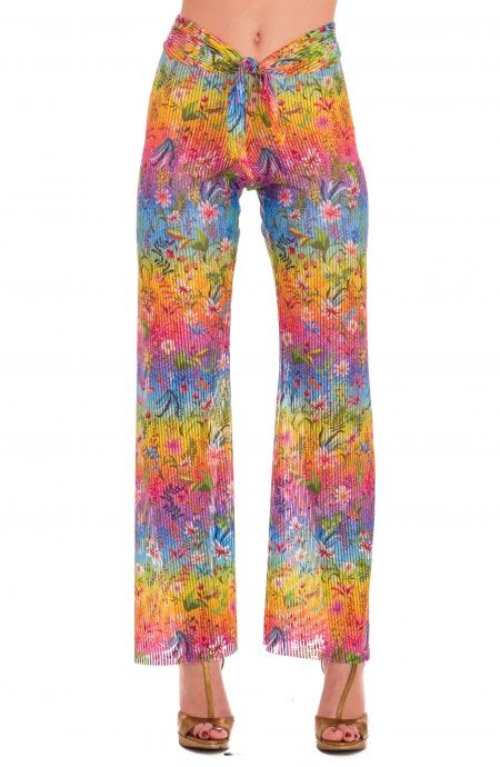 Pin Up Stars Pantalone Flower Rainbow Shopping Online