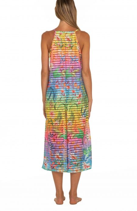 Pin Up Stars Tuta Lunga Rainbow Flower Affare Del Giorno