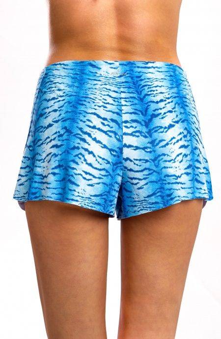 Pin Up Stars Short Simil Suade Stampa Tigre Vendita Economica