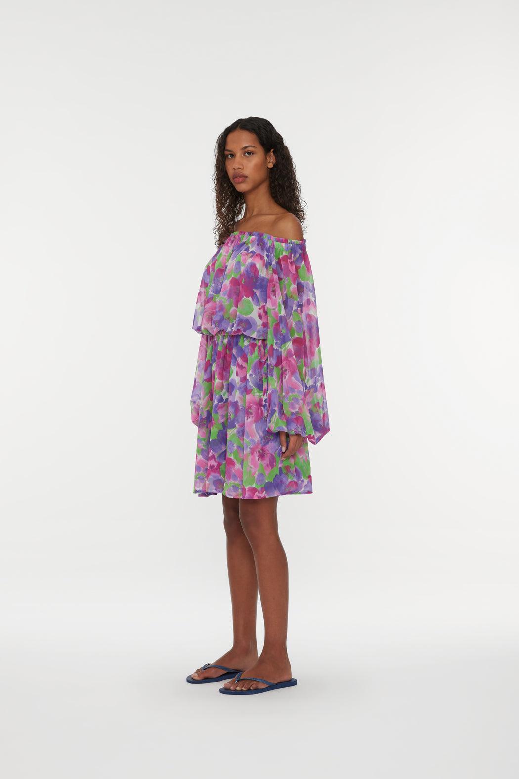 Reina Olga Light Flowy Mini Dress Online