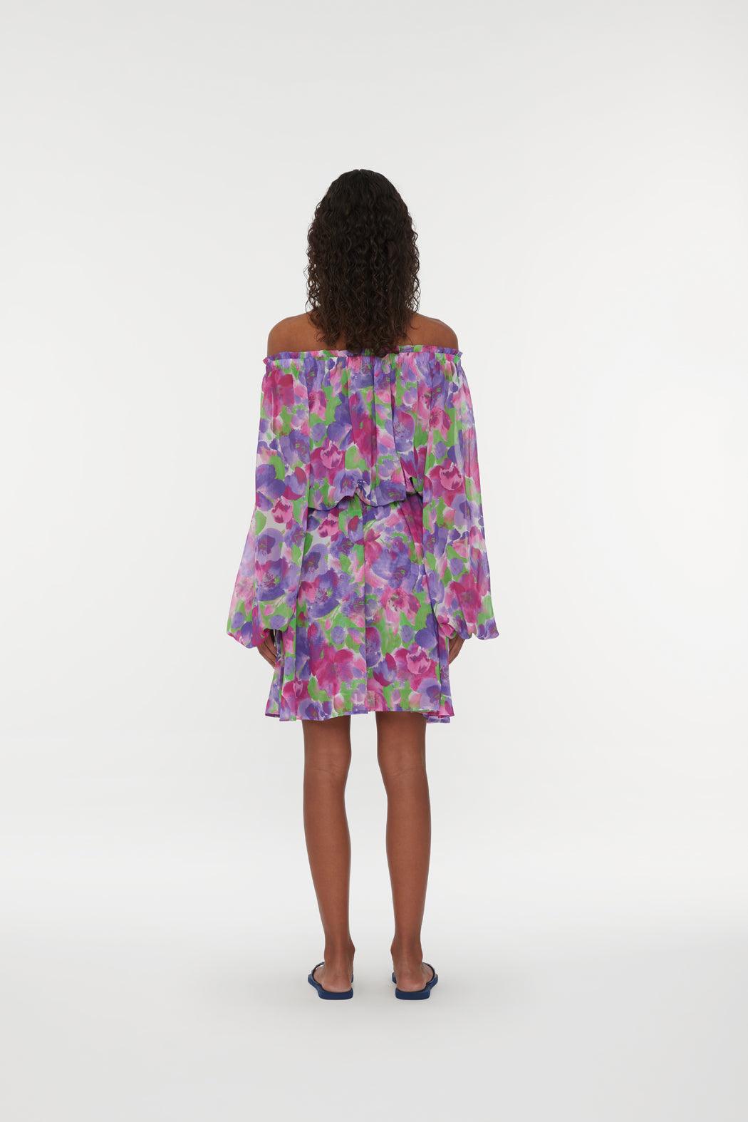 Reina Olga Light Flowy Mini Dress Online