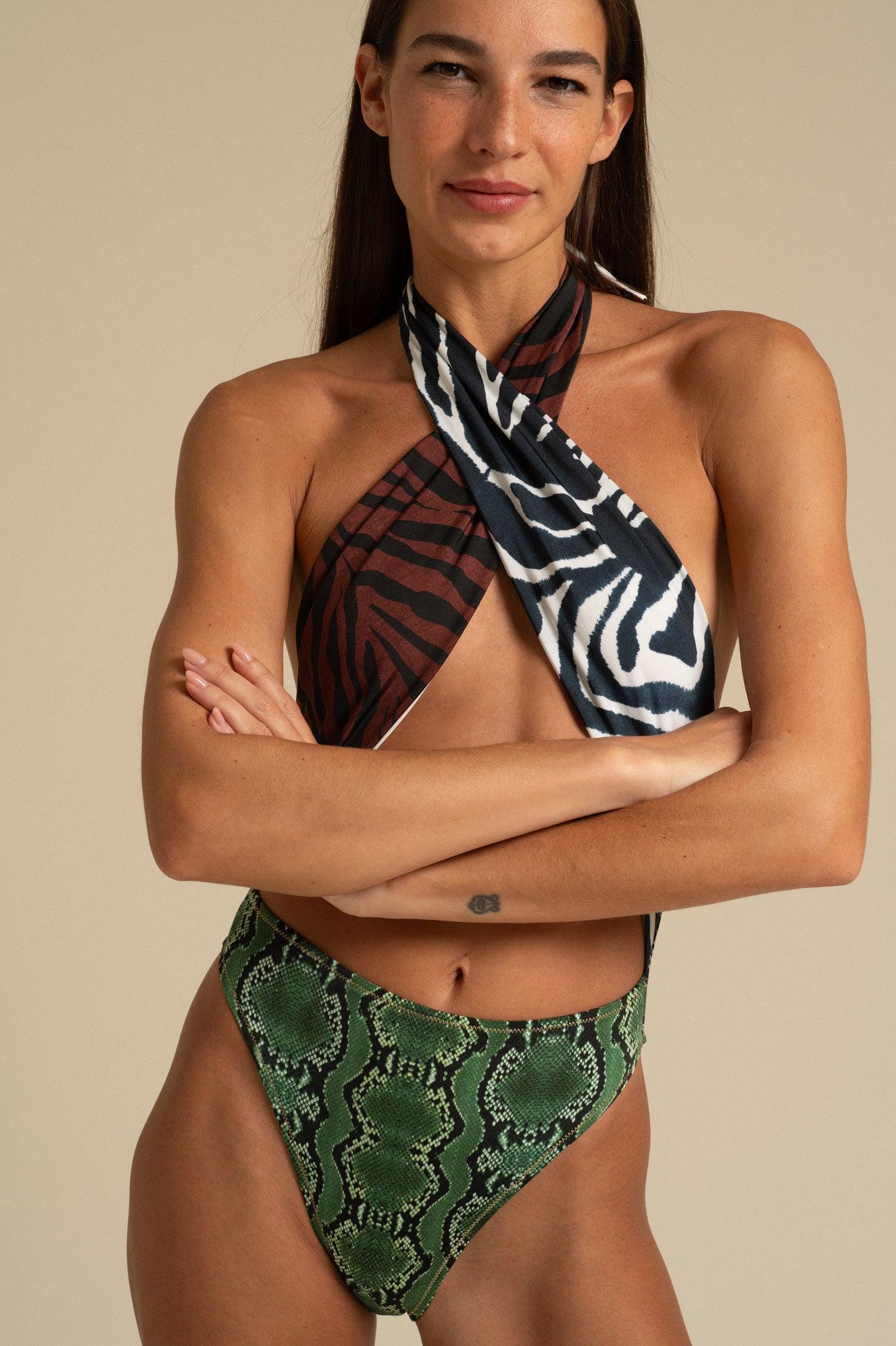 Reina Olga Italian Stallion Swimsuit In Linea