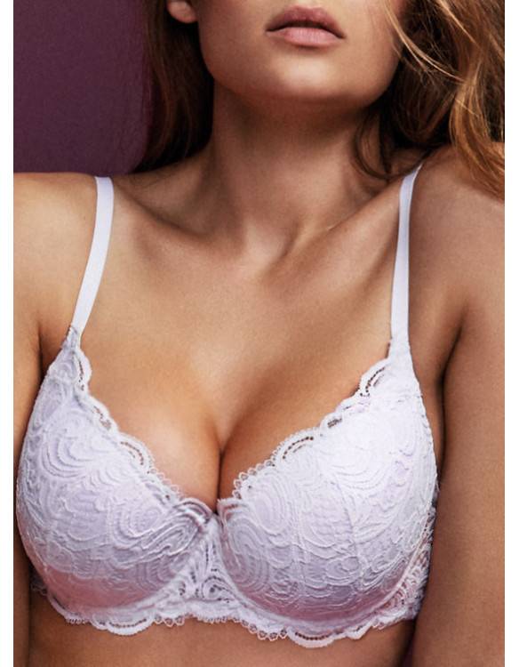 Lormar Reggiseno Balconcino in pizzo leavers - Frizzante Plunge Hotsell