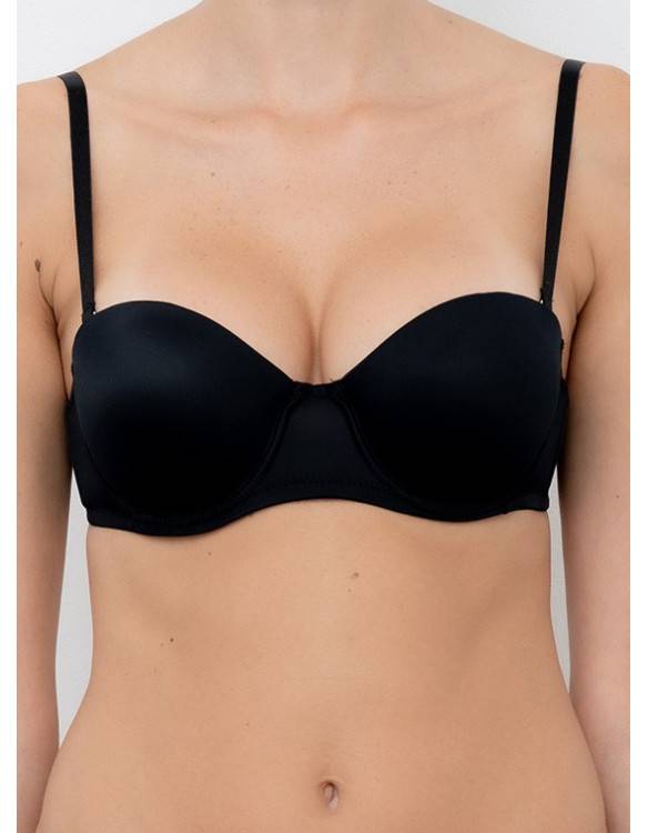 Lormar Reggiseno Fascia graduata, spalline staccabili - Pura In Vendita