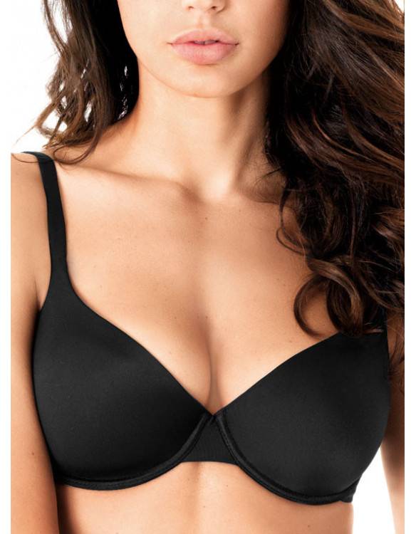 Lormar Reggiseno Balconcino Imbottito in microfibra - Mousse Saldi Di Fabbrica