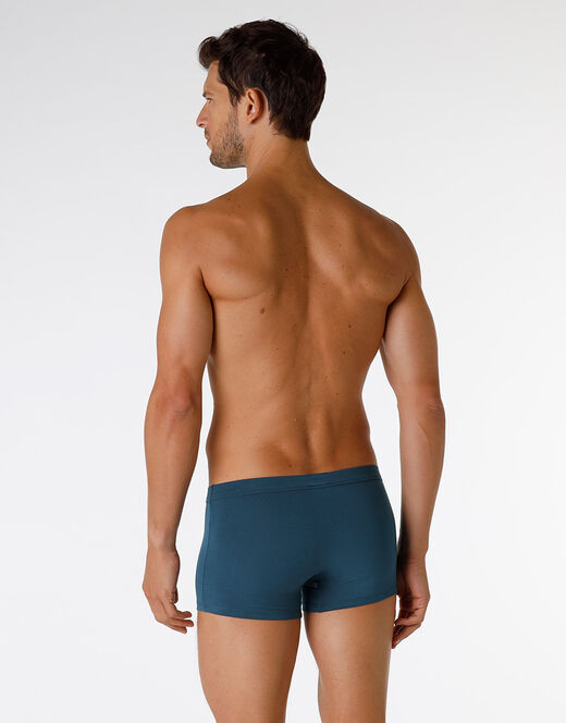 Lovable Boxer Enriched Plain Cotton Modal in cotone e modal, ottanio Spedizione Gratuita