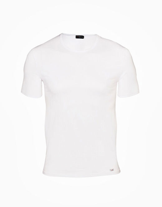 Lovable T-Shirt uomo con scollo a V profondo Supima Premium Cotton, bianco Promozione Limitata