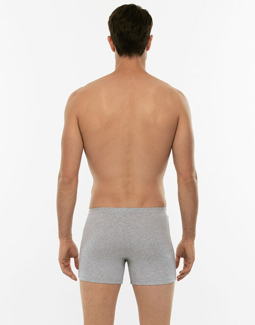 Lovable Boxer parigamba Bipack in 100% cotone Pure Cotton, grigio melange Prezzo Ridotto