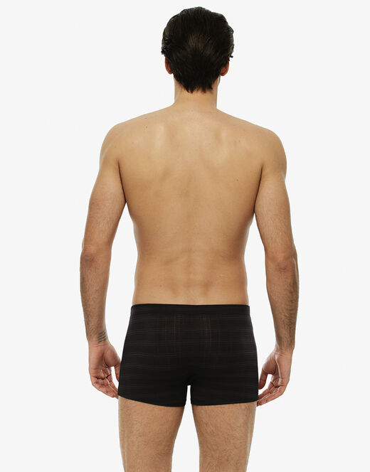 Lovable Boxer uomo in micromodal, nero Sconto