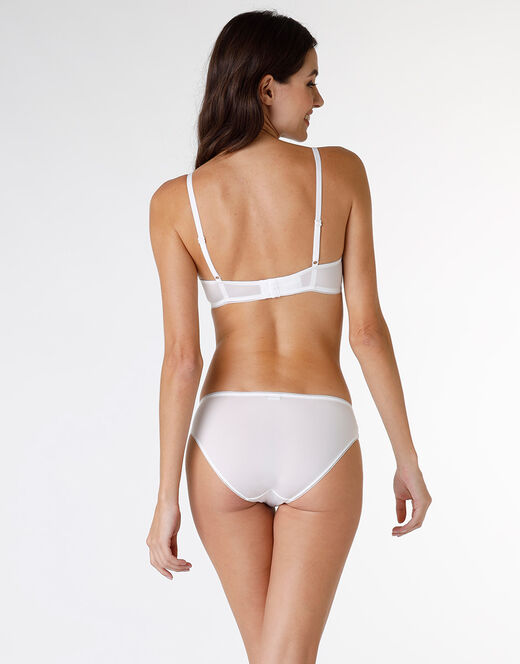 Lovable Reggiseno con ferretto Stylish Lace in pizzo elastico e microfibra, bianco Offerte