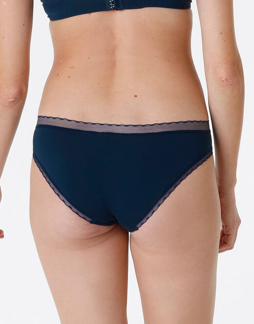 Lovable Slip My Daily Comfort in microfibra, blu scuro Hotsell