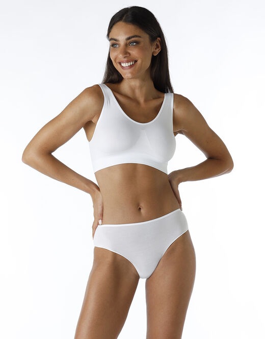 Lovable Reggiseno brassière yoga Active Comfort a basso impatto, bianco Vendite Flash