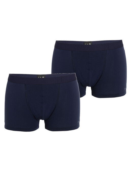 Lovable Bipack boxer in cotone elasticizzato, blu Presa