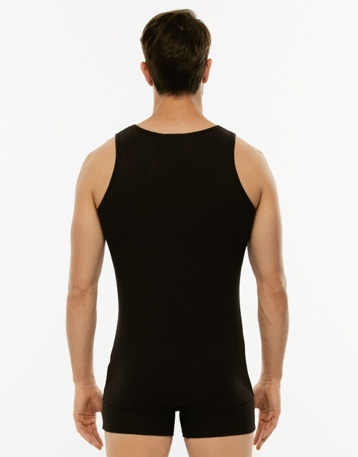 Lovable Canotta Cotton Stretch in cotone elasticizzato, nero Online
