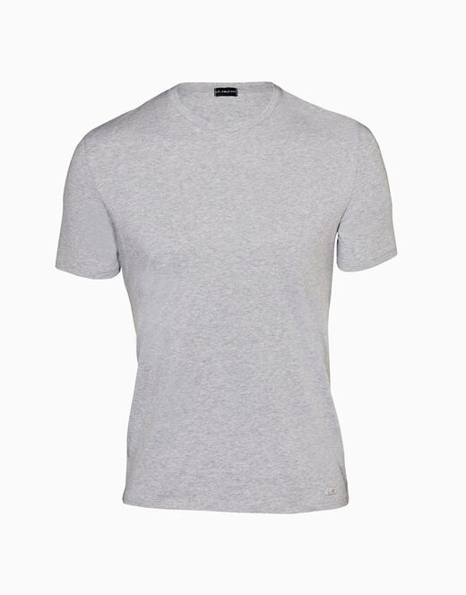 Lovable T-shirt girocollo Supima Premium Cotton in cotone elasticizzato, grigio melange Offerte