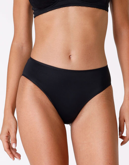 Lovable Slip midi Invisible in microfibra, nero 2025