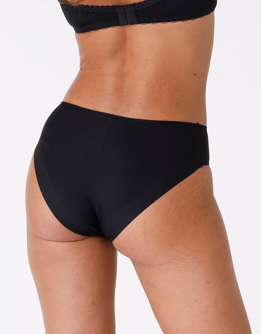 Lovable Slip midi Invisible in microfibra, nero 2025