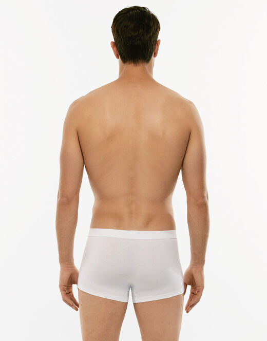 Lovable Short boxer Supima Premium Cotton, bianco Qualità Garantita