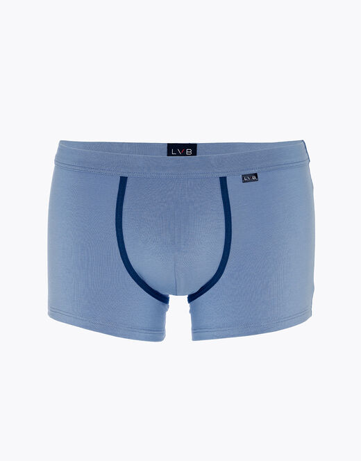 Lovable Boxer Enriched Plain Cotton Modal in cotone e modal, azzurro polvere Presa
