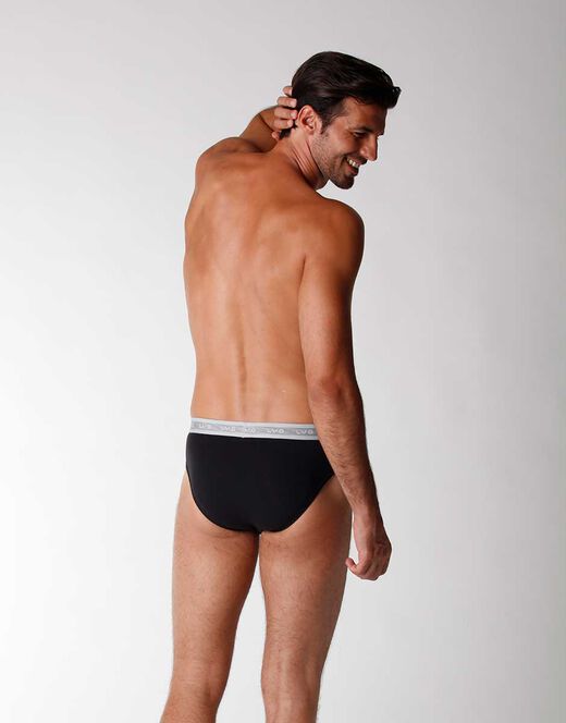 Lovable Bipack slip uomo 3D Evolution in jersey cotone e lycra, nero Offerta