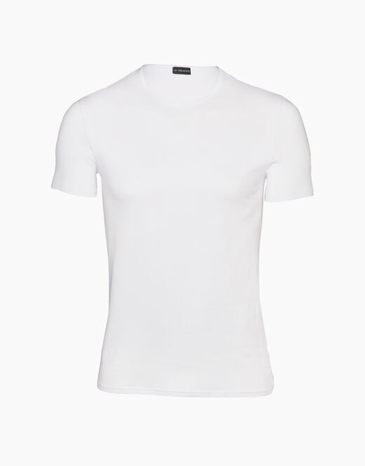 Lovable T-Shirt girocollo Cotton Stretch in cotone elasticizzato, bianco Italy