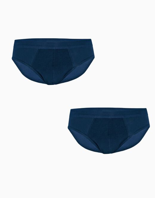Lovable Slip mini BiPack Cotton Stretch in cotone elasticizzato, blu Soddisfazione Garantita