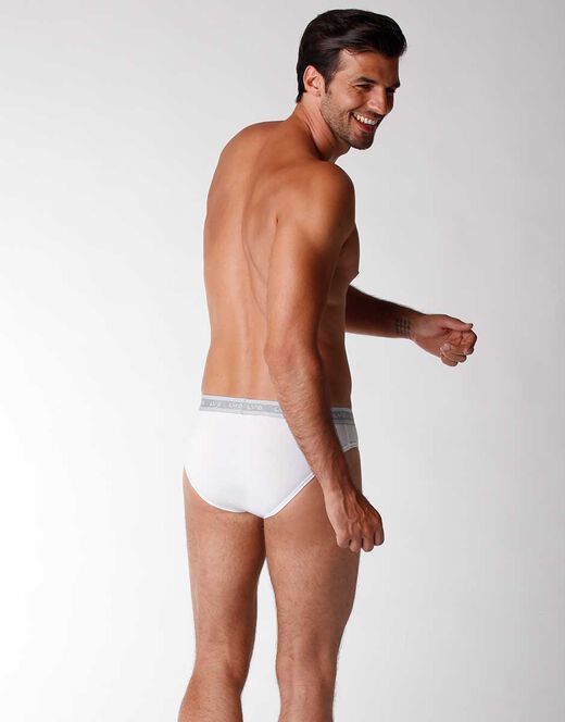Lovable Bipack slip uomo 3D Evolution in jersey cotone e lycra, bianco Shopping Online
