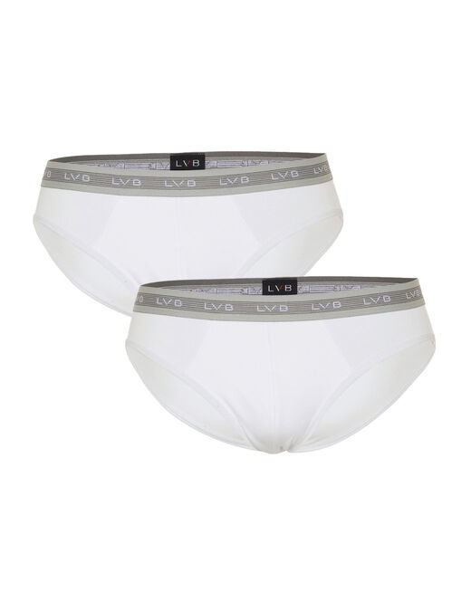 Lovable Bipack slip uomo 3D Evolution in jersey cotone e lycra, bianco Shopping Online