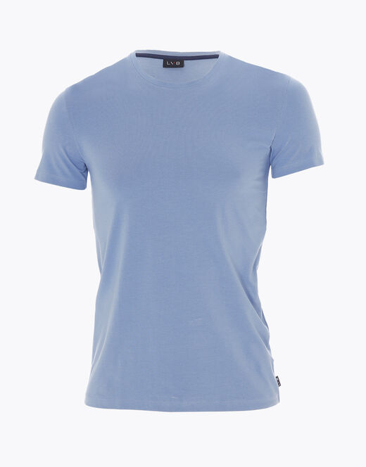 Lovable T-shirt uomo in Stretch Cotton - Azzurro Polvere Prezzo Ridotto