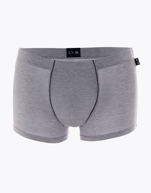 Lovable Boxer Micromodal Fil a Fil, grigio melange Sottocosto