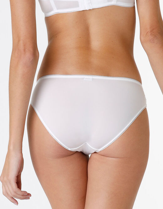 Lovable Slip Stylish Lace in microfibra e pizzo, bianco Trasporto libero internazionale