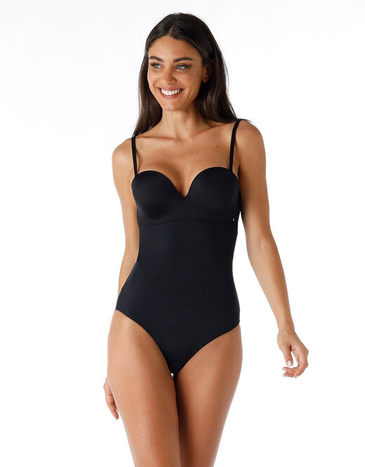 Lovable Body strapless in microfibra, nero Promozione